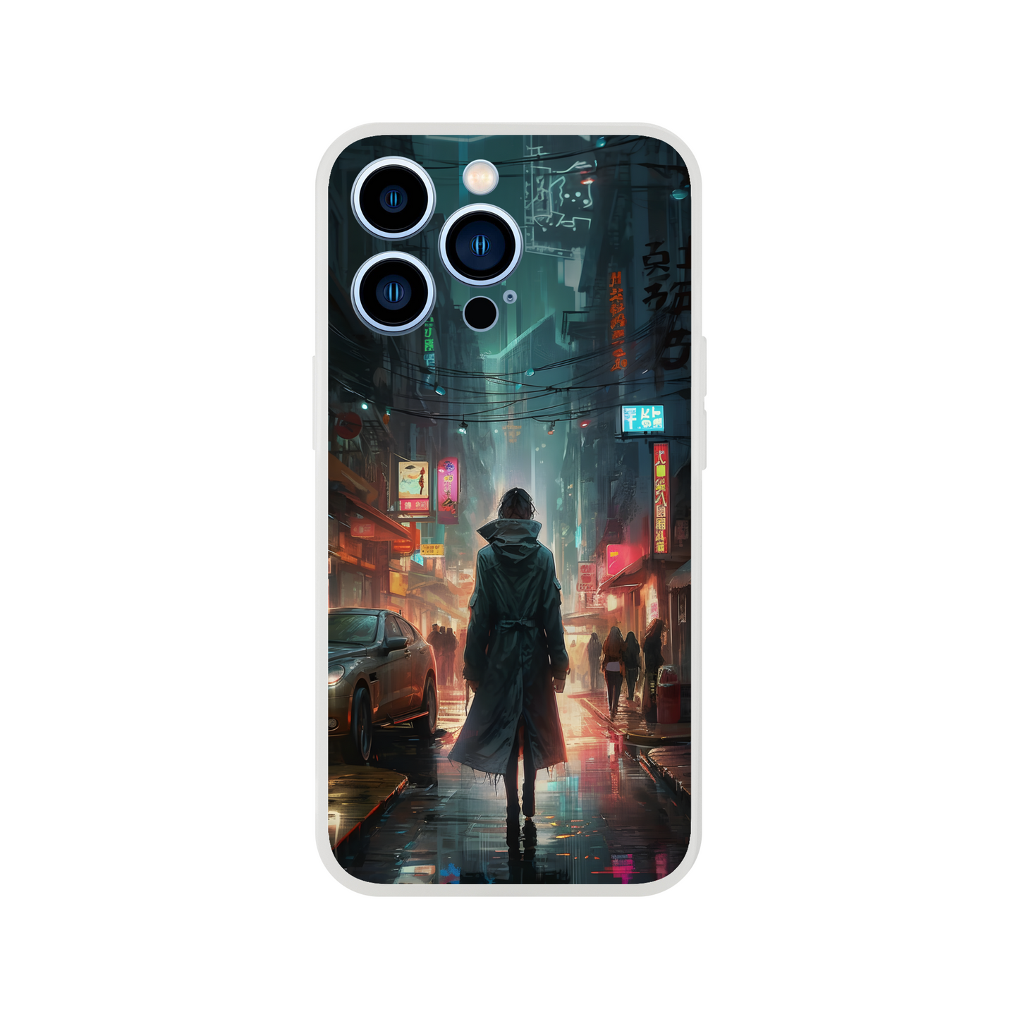 Woman in black - Flexi case