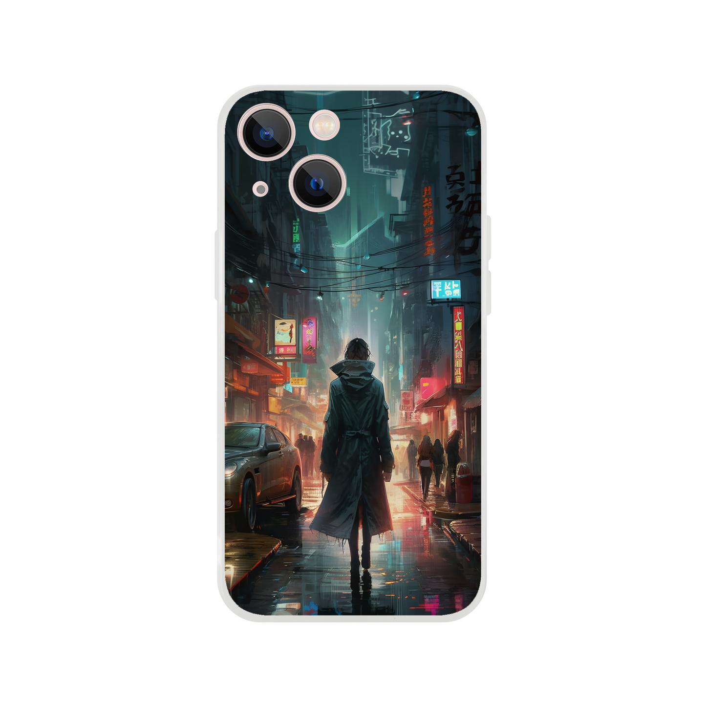 Woman in black - Flexi case