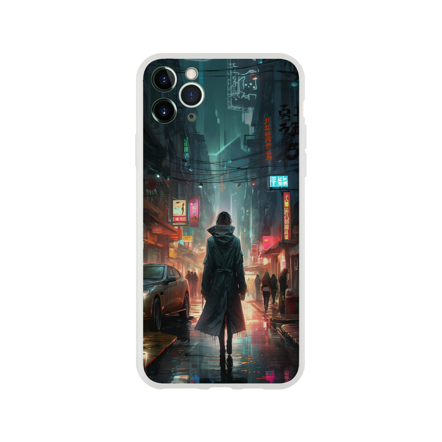 Woman in black - Flexi case