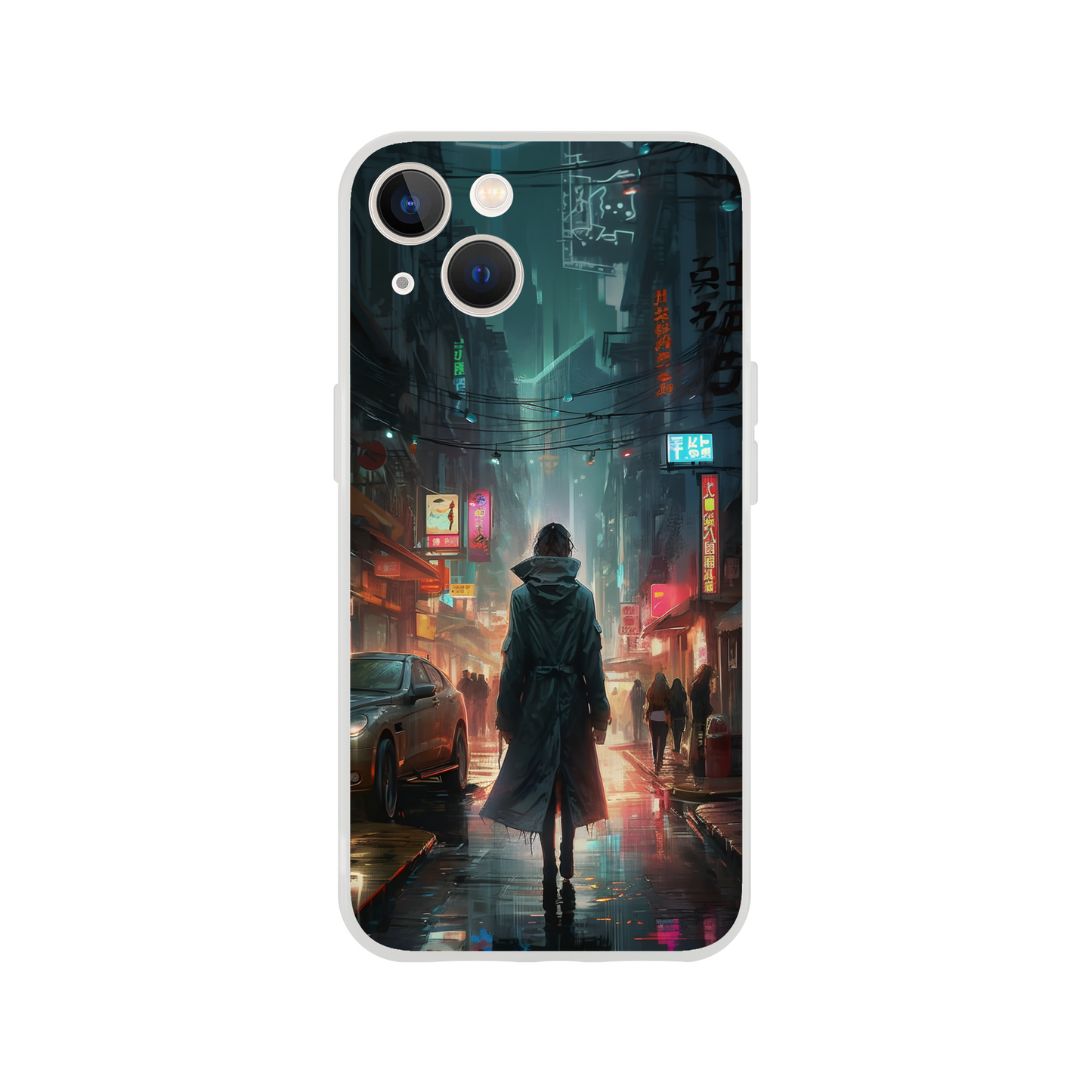 Woman in black - Flexi case