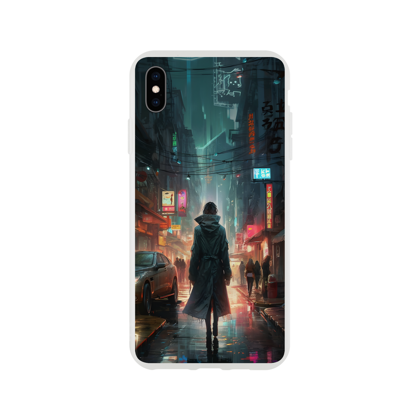 Woman in black - Flexi case