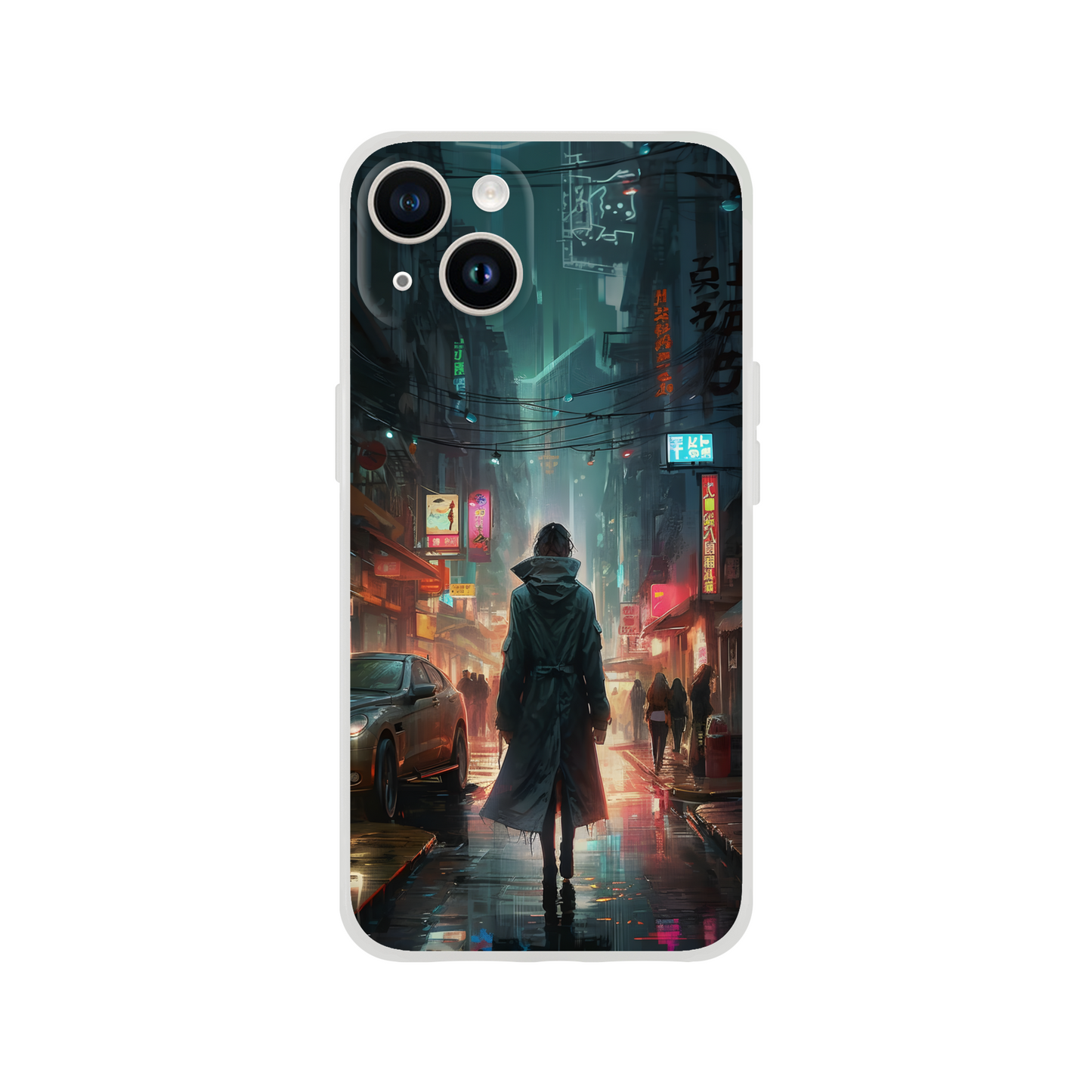 Woman in black - Flexi case