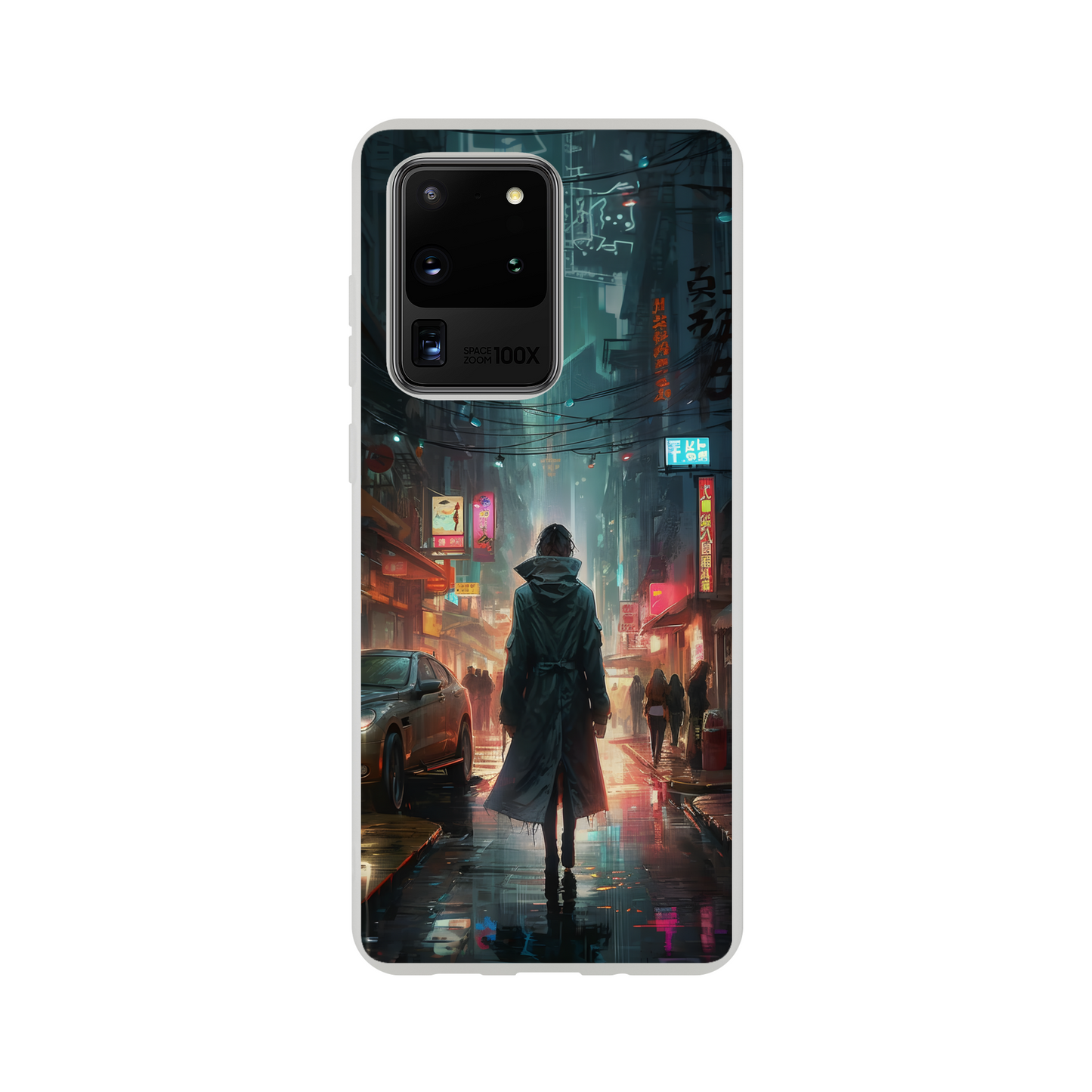 Woman in black - Flexi case