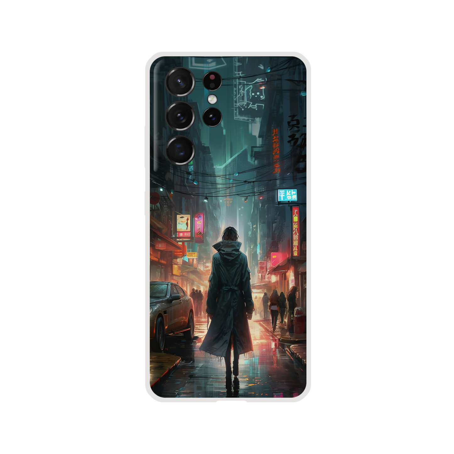 Woman in black - Flexi case