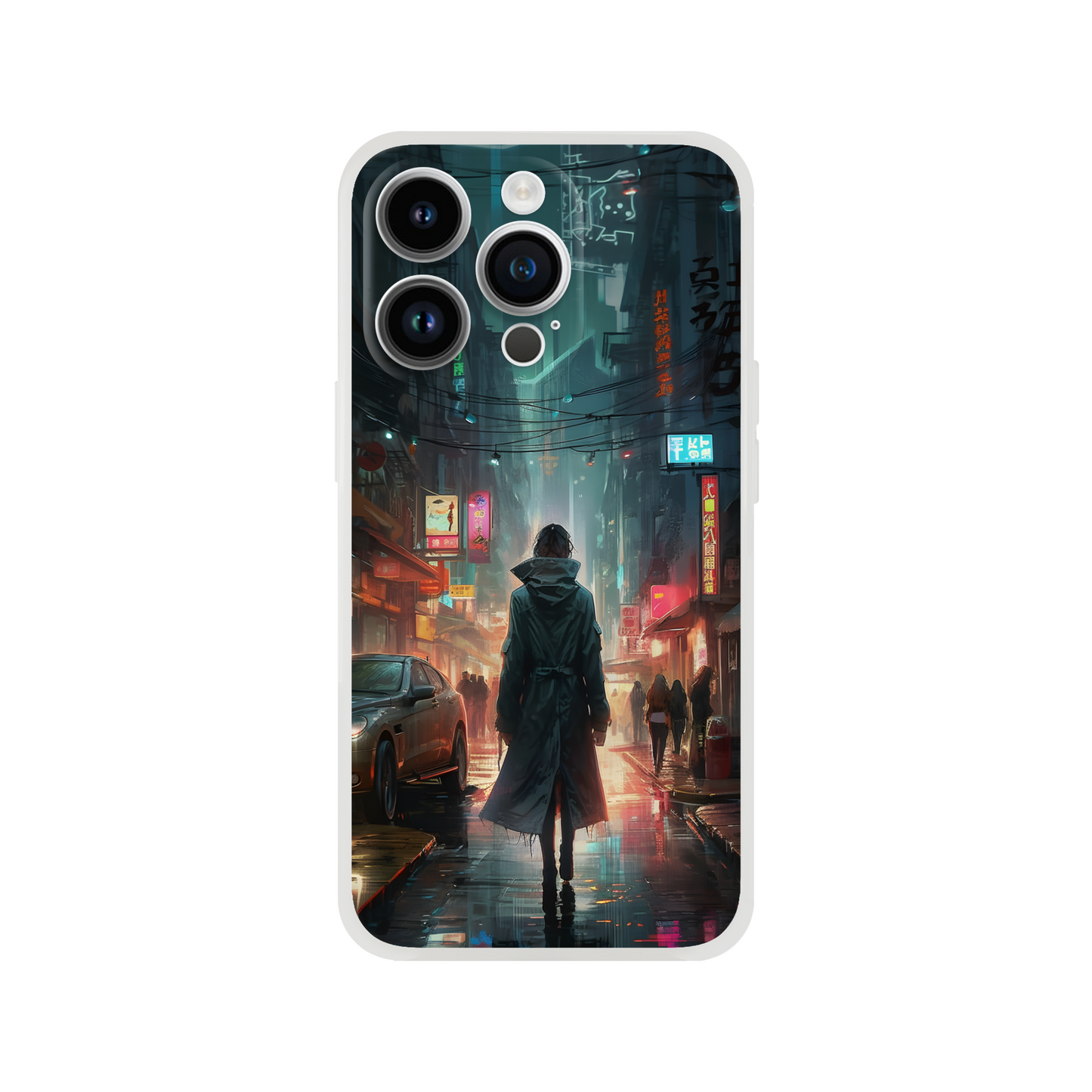 Woman in black - Flexi case