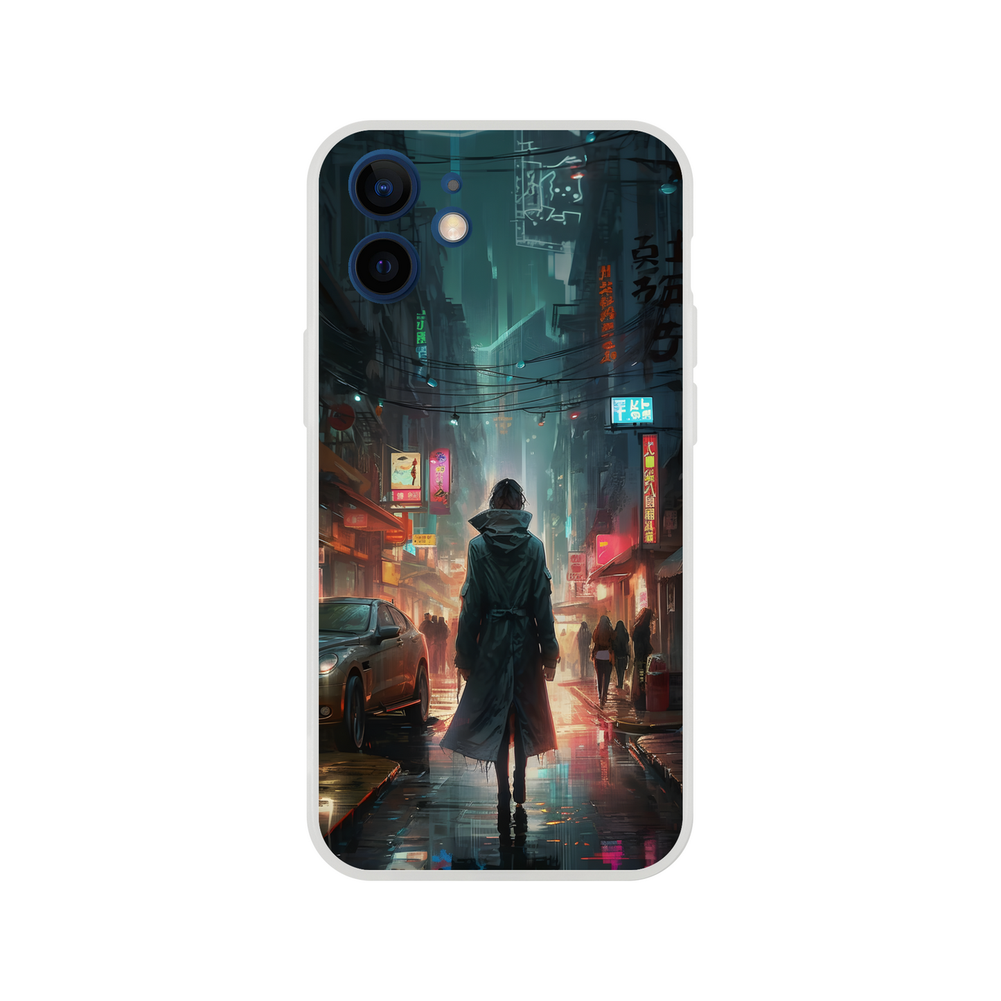 Woman in black - Flexi case