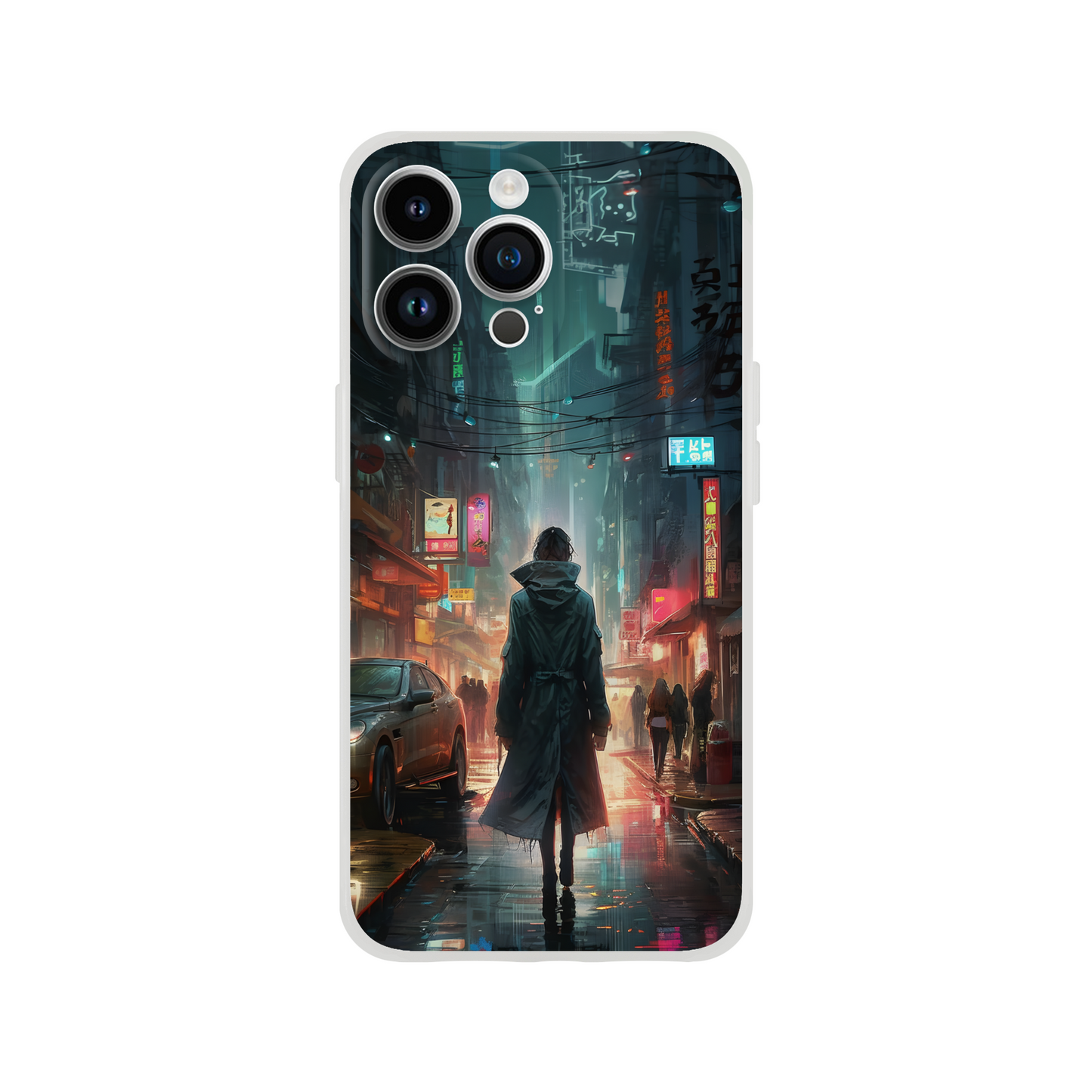 Woman in black - Flexi case