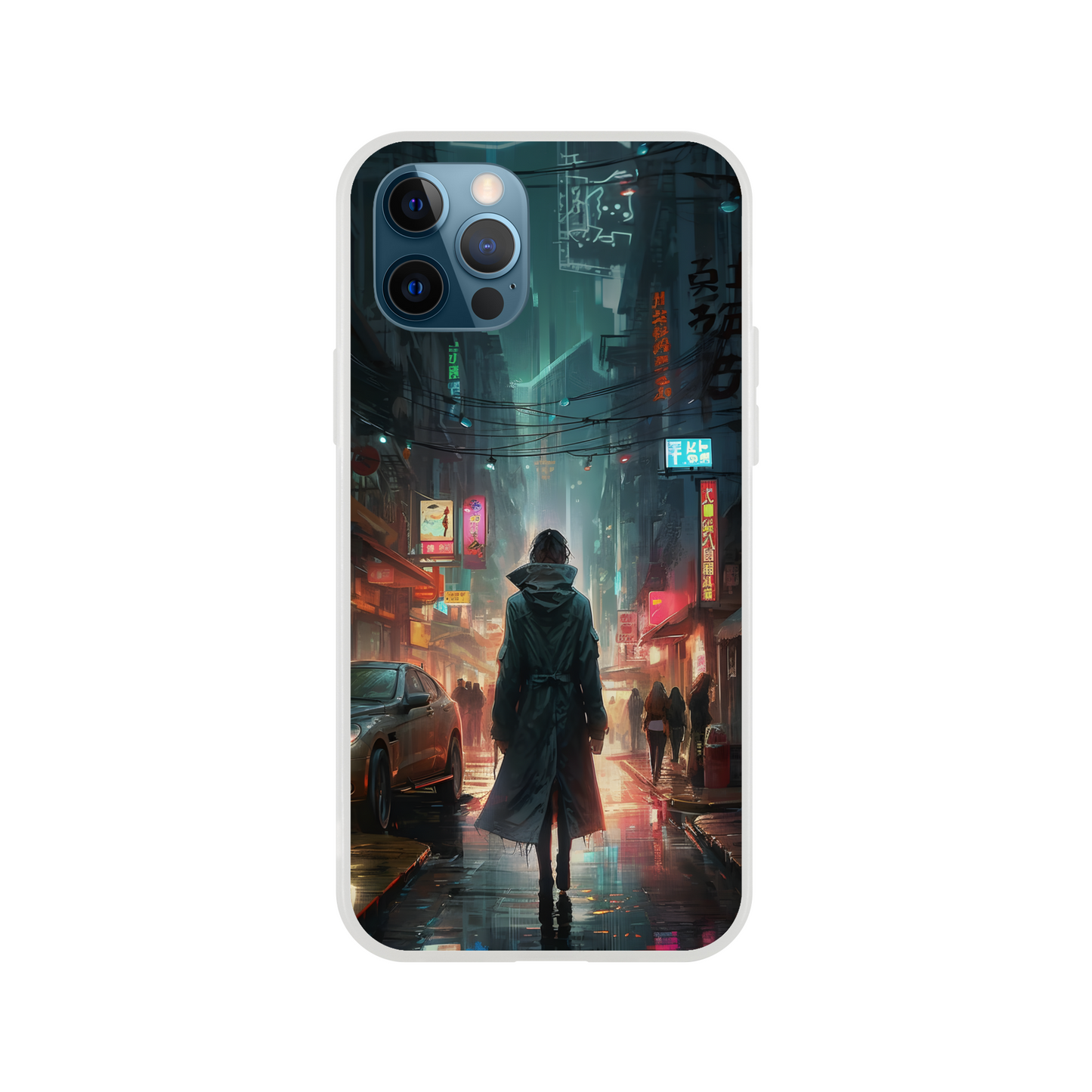 Woman in black - Flexi case