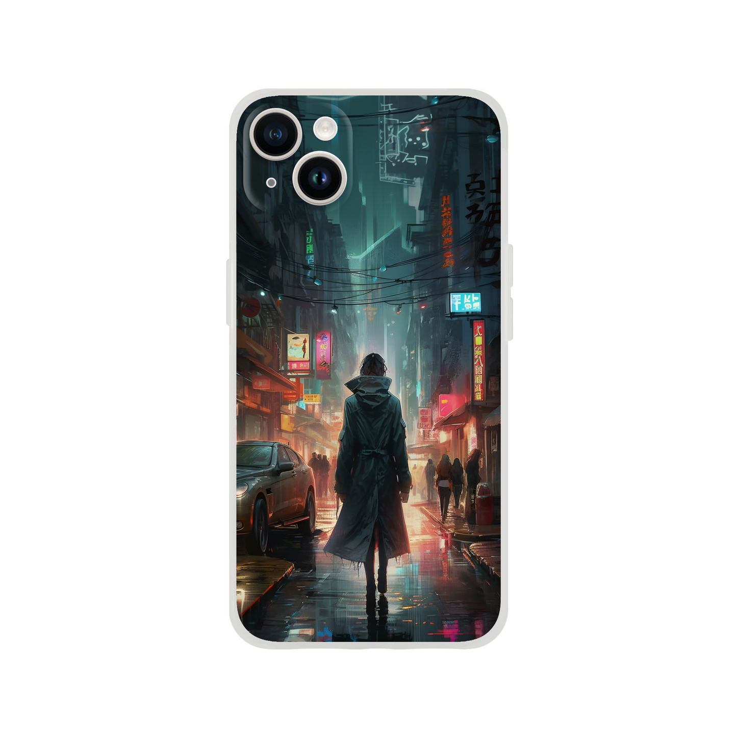 Woman in black - Flexi case