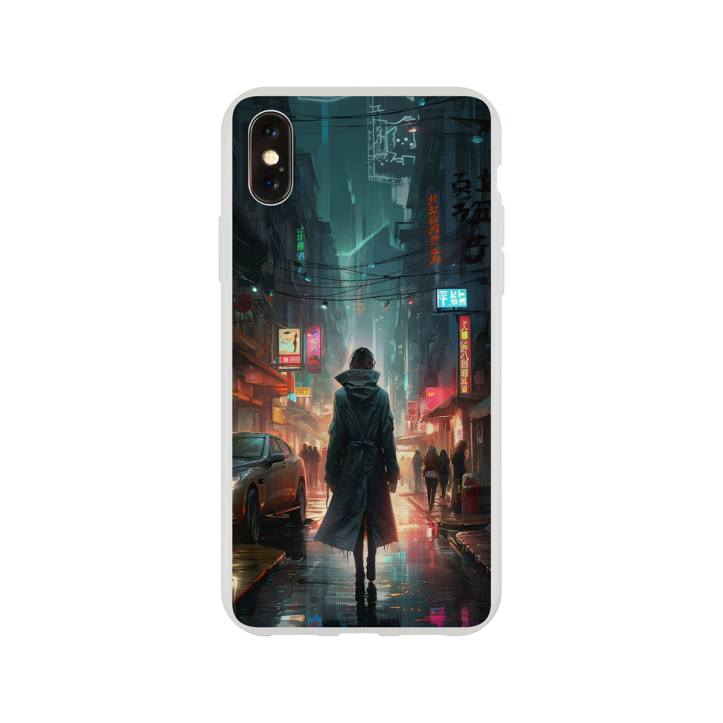 Woman in black - Flexi case