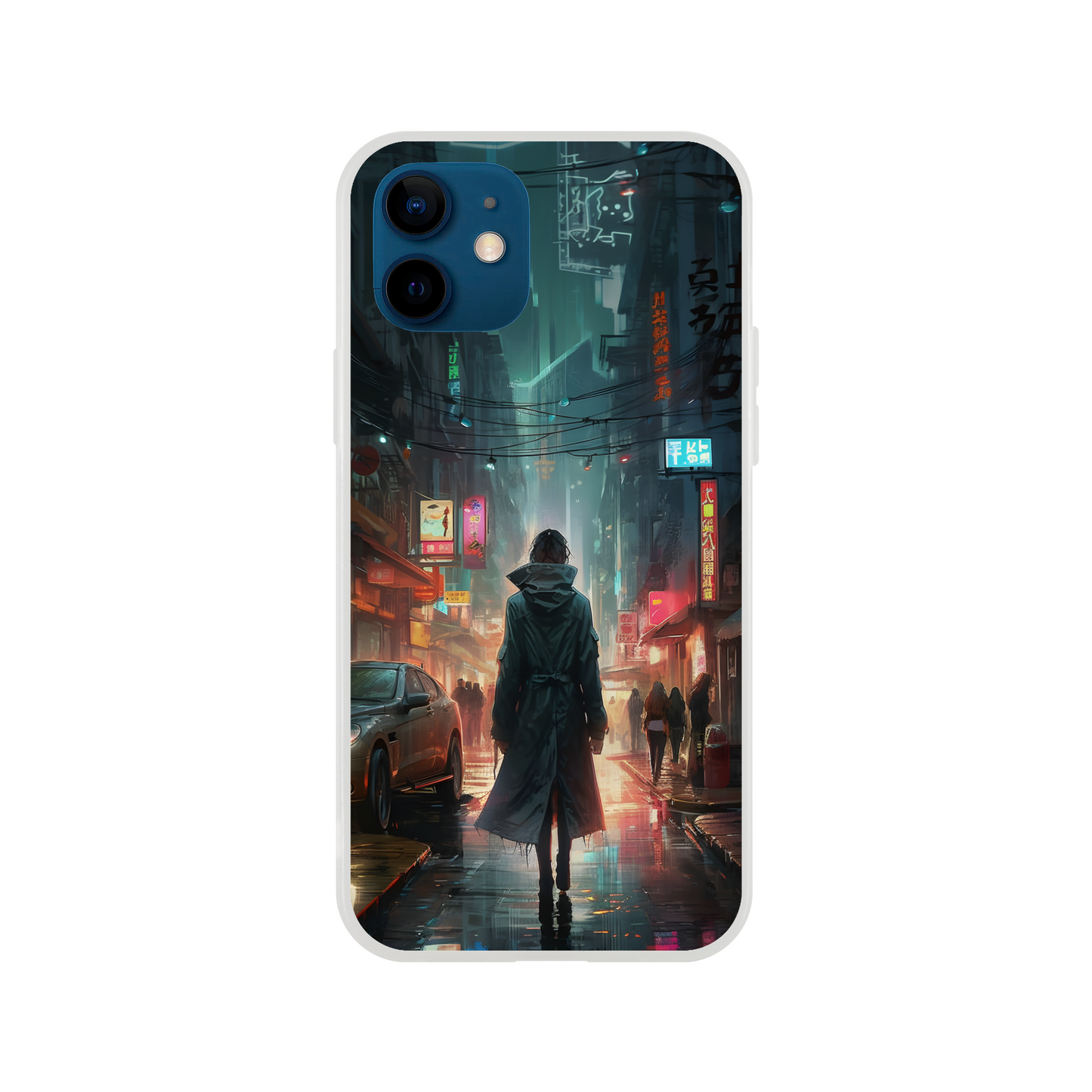 Woman in black - Flexi case