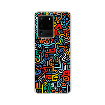 Sharpie doodle - Flexi case