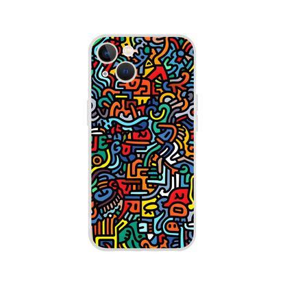 Sharpie doodle - Flexi case