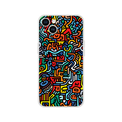 Sharpie doodle - Flexi case