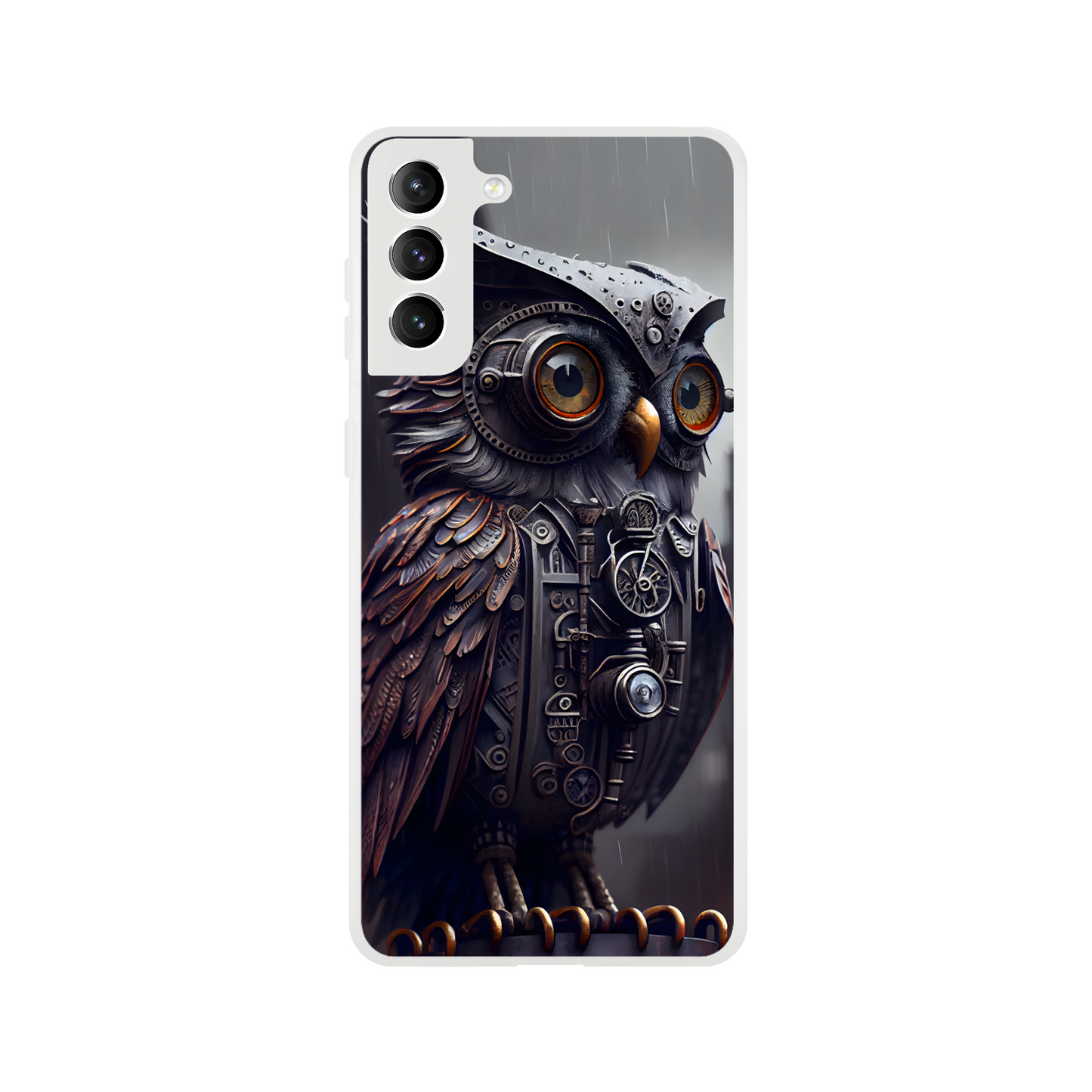 Steampunk owl - Flexi case